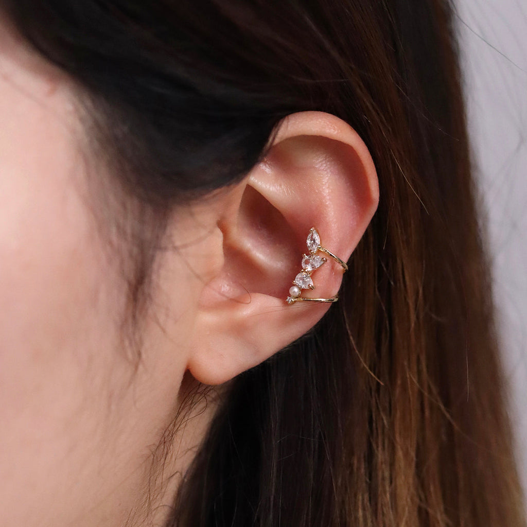 Cubic Teardrop Cuff-1