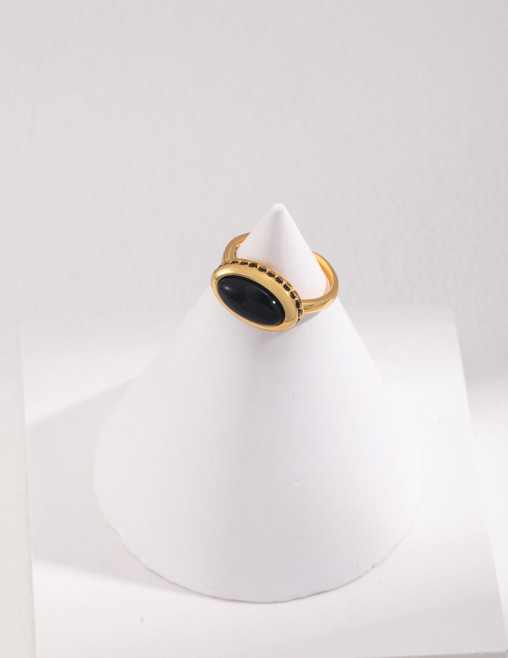 Black Onyx Oval Ring-1