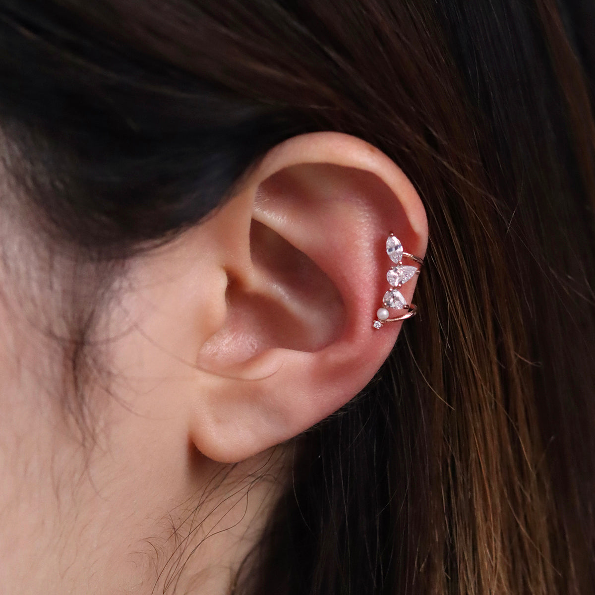 Cubic Teardrop Cuff-3