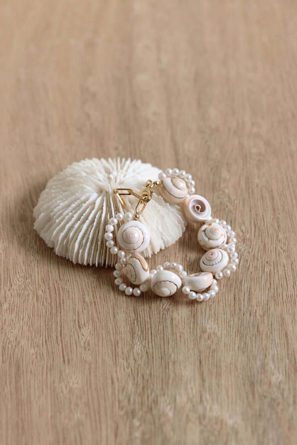 Bracelet Ali coquillages