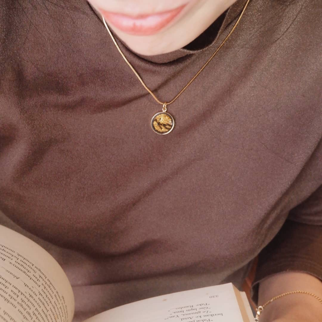 Virgo Zodiac Sign Sustainable Necklace