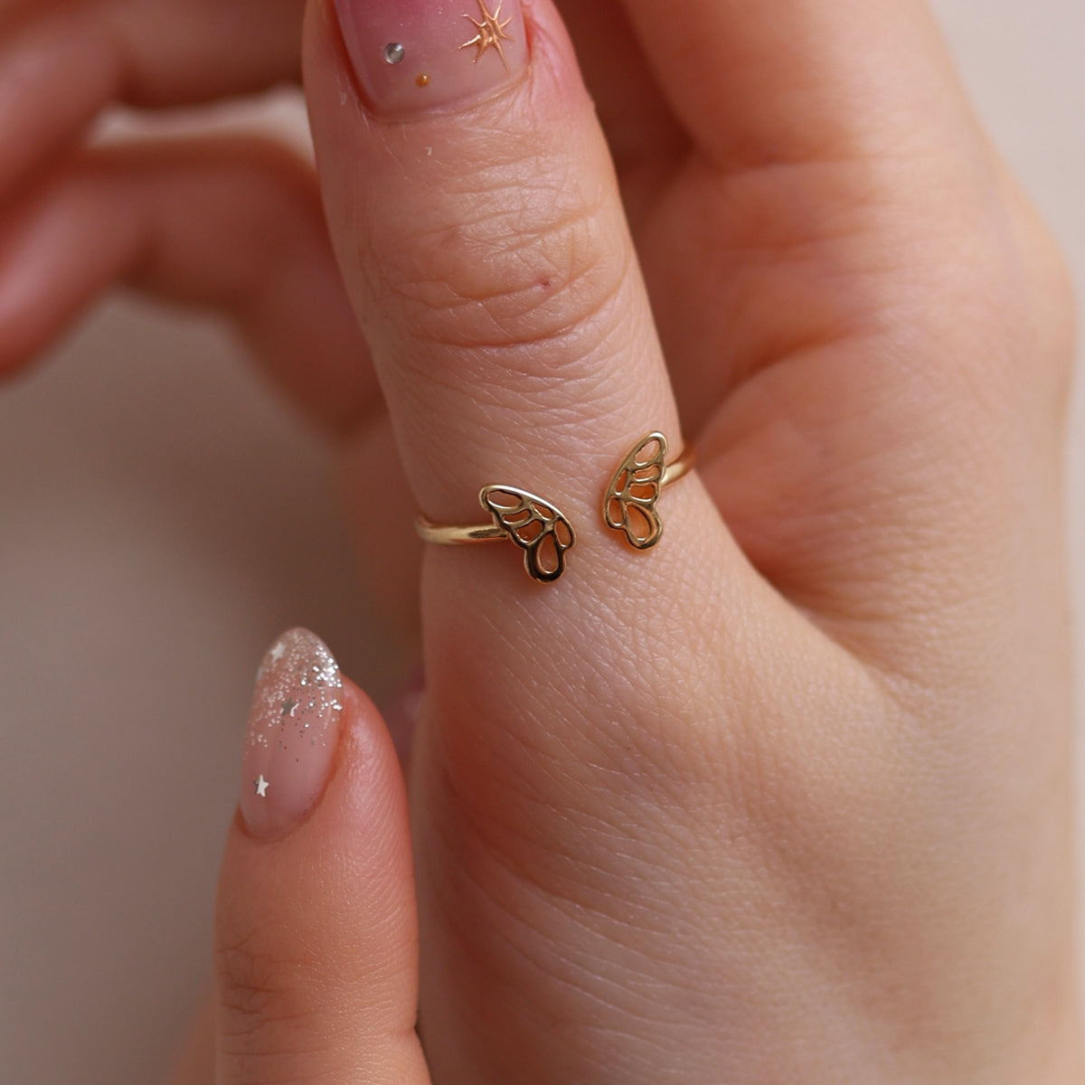 Butterfly wing ring-2