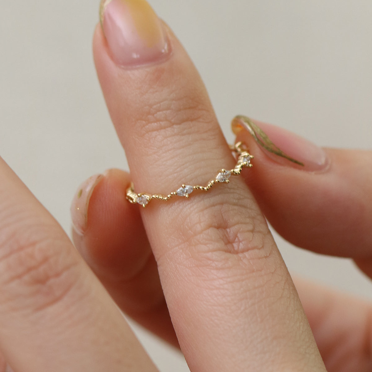 Diamond cubic relay ring-2