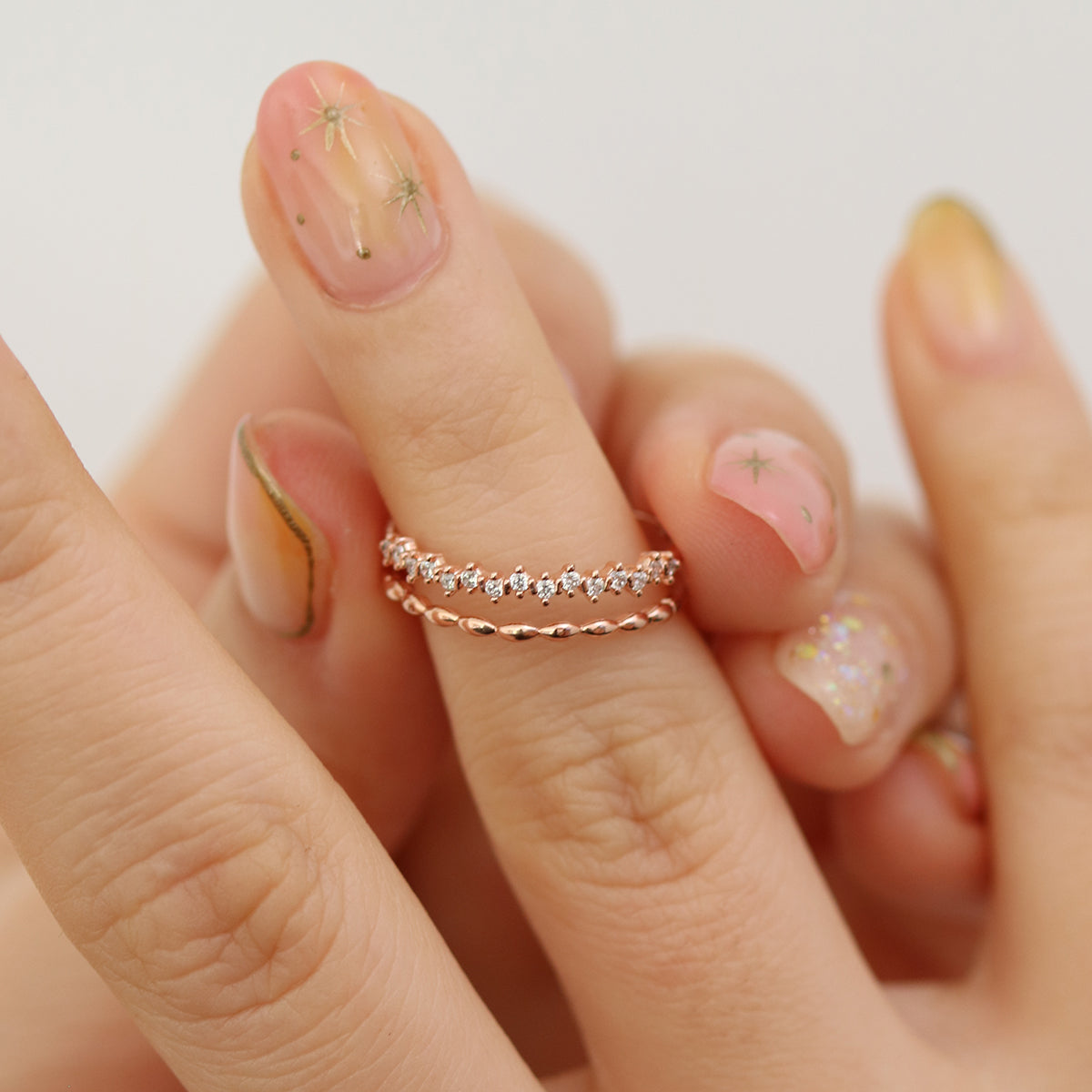 Double layered ring-2