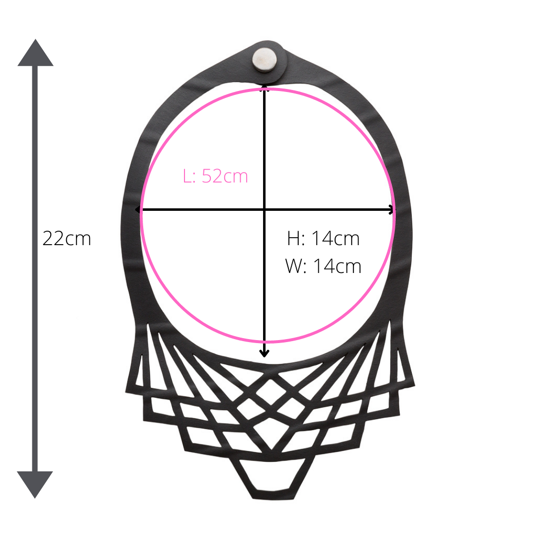 Origami Inner Tube Necklace