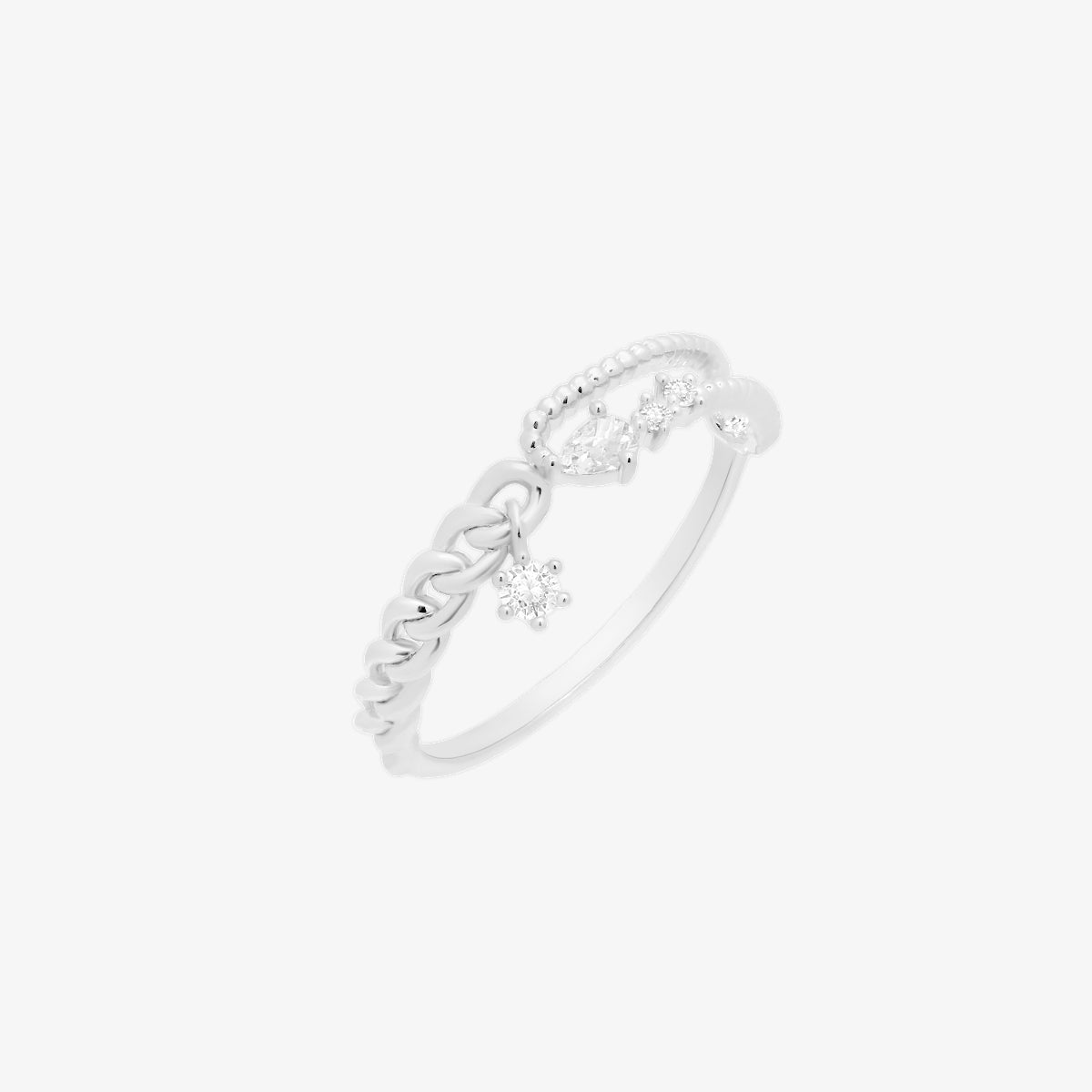 Cubic dangle chain ring-1