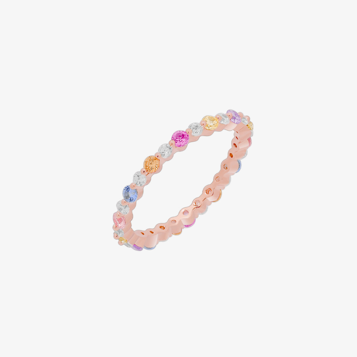 Colourful band ring-6