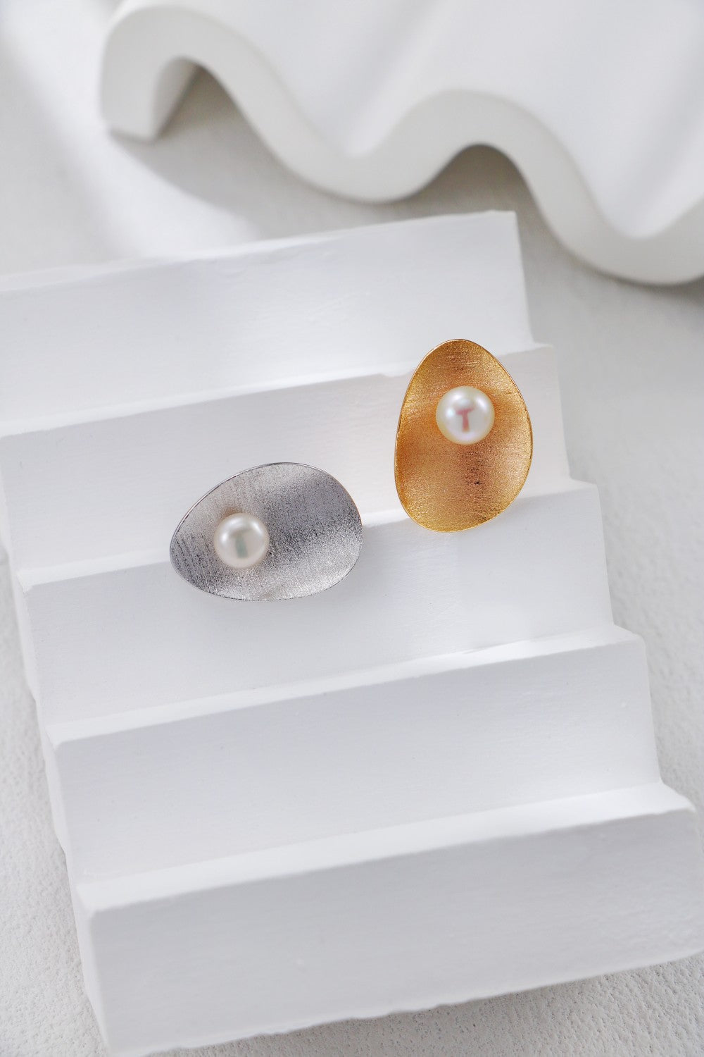 Brushed Pearl Ring-4